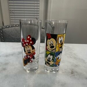 Two Disney Shot Glasses